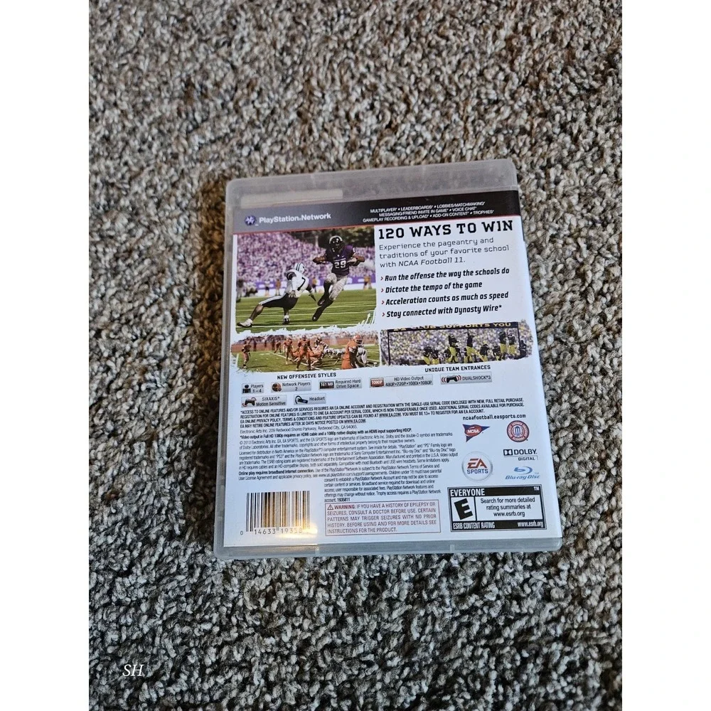 NCAA‎ Football 12 for PlayStation 3 PS3